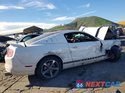 Trzecie zdjęcie samochodu z tyłu: 2012 FORD MUSTANG VIN:1ZVBP8AM3C5239227 - miniatura