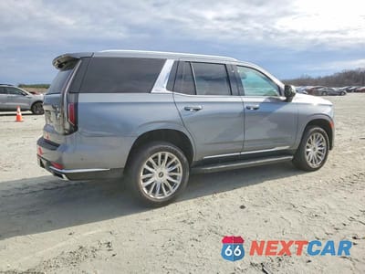 Trzecie zdjęcie samochodu z tyłu: 2022 CADILLAC ESCALADE PREMIUM LUXURY VIN:1GYS4BKL1NR334180 - miniatura