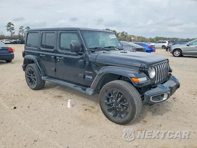 Czwarte zdjęcie samochodu z boku: 2023 JEEP WRANGLER SAHARA 4XE VIN:1C4JJXP65PW515099 - miniatura