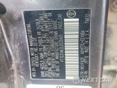 Zdjęcie 12 z 13 samochodu: 2020 TOYOTA CAMRY LE VIN:4T1C31AK3LU530465 - miniatura