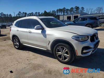 Czwarte zdjęcie samochodu z boku: 2020 BMW X3 XDRIVE30I VIN:5UXTY5C05L9C54156 - miniatura