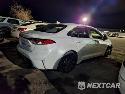 Trzecie zdjęcie samochodu z tyłu: 2023 TOYOTA COROLLA SE VIN:JTDS4MCE8PJ101710 - miniatura