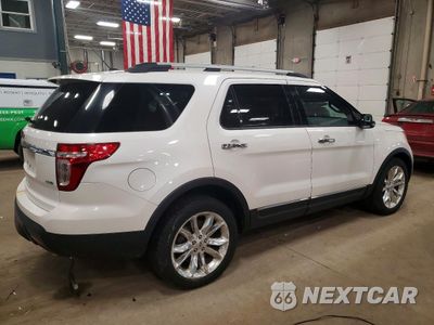 Trzecie zdjęcie samochodu z tyłu: 2014 FORD EXPLORER LIMITED VIN:1FM5K8F89EGA49266 - miniatura