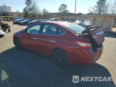 Drugie zdjęcie samochodu z przodu: 2014 NISSAN SENTRA S VIN:3N1AB7AP5EL637997 - miniatura