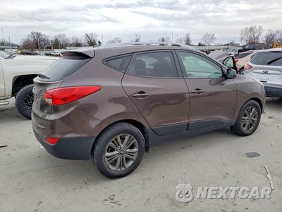 Trzecie zdjęcie samochodu z tyłu: 2014 HYUNDAI TUCSON GLS VIN:KM8JUCAG7EU840617 - miniatura