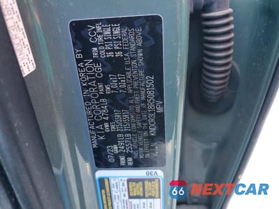 Zdjęcie 13 z 13 samochodu: 2024 KIA NIRO WIND VIN:KNDCR3L18R5081502 - miniatura