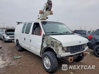 Czwarte zdjęcie samochodu z boku: 2000 FORD ECONOLINE E350 SUPER DUTY VAN VIN:1FTSE34LXYHA40793 - miniatura