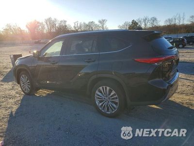 Drugie zdjęcie samochodu z przodu: 2023 TOYOTA HIGHLANDER HYBRID LIMITED VIN:5TDEBRCH9PS131814 - miniatura