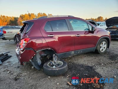 Trzecie zdjęcie samochodu z tyłu: 2017 CHEVROLET TRAX 1LT VIN:3GNCJLSB1HL269480 - miniatura