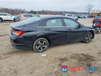 Trzecie zdjęcie samochodu z tyłu: 2023 HYUNDAI ELANTRA LIMITED VIN:KMHLP4AG9PU520305 - miniatura