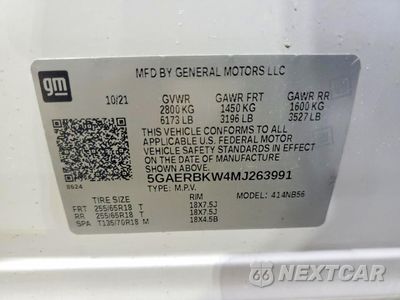 Zdjęcie 10 z 10 samochodu: 2021 BUICK ENCLAVE ESSENCE VIN:5GAERBKW4MJ263991 - miniatura
