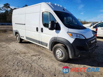Czwarte zdjęcie samochodu z boku: 2024 RAM PROMASTER 2500 2500 HIGH VIN:3C6LRVDG6RE154070 - miniatura