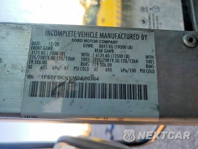Zdjęcie 13 z 13 samochodu: 2021 FORD F59 DELIVERY TRUCK VIN:1F65F5KNXM0A00364 - miniatura