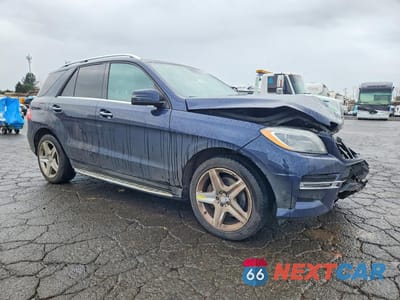 Czwarte zdjęcie samochodu z boku: 2014 MERCEDES-BENZ ML 350 4MATIC VIN:4JGDA5HB3EA374309 - miniatura