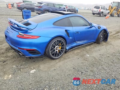 Trzecie zdjęcie samochodu z tyłu: 2017 PORSCHE 911 TURBO VIN:WP0AD2A95HS166435 - miniatura