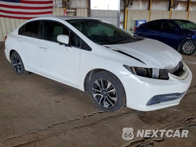 Czwarte zdjęcie samochodu z boku: 2014 HONDA CIVIC EX VIN:19XFB2F83EE000621 - miniatura