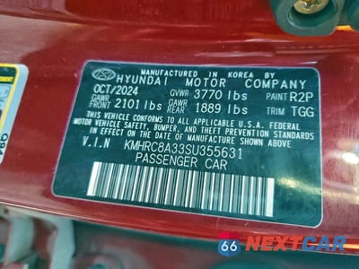 Zdjęcie 14 z 14 samochodu: 2025 HYUNDAI VENUE SEL VIN:KMHRC8A33SU355631 - miniatura