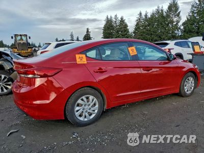 Trzecie zdjęcie samochodu z tyłu: 2018 HYUNDAI ELANTRA SE VIN:5NPD74LF1JH328794 - miniatura