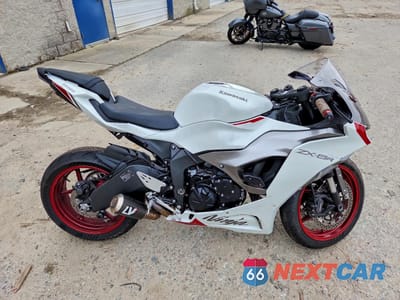 2025 KAWASAKI ZX636 K JKBZXJK12SA008716 - główne zdjęcie licytacji z USA - miniatura