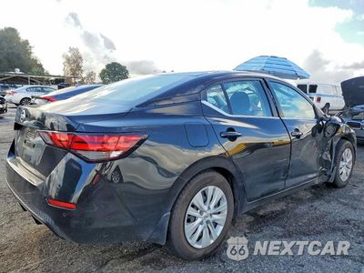 Trzecie zdjęcie samochodu z tyłu: 2020 NISSAN SENTRA S VIN:3N1AB8BV1LY297492 - miniatura