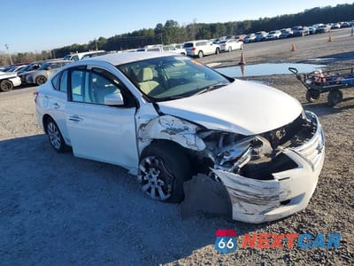 Czwarte zdjęcie samochodu z boku: 2014 NISSAN SENTRA S VIN:3N1AB7APXEY305895 - miniatura