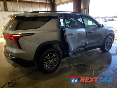 Trzecie zdjęcie samochodu z tyłu: 2024 CHEVROLET TRAVERSE LT VIN:1GNERGKS1RJ208230 - miniatura