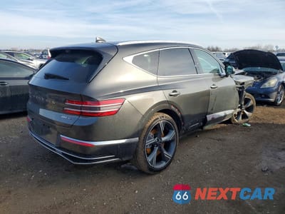Trzecie zdjęcie samochodu z tyłu: 2025 GENESIS GV80 PRESTIGE VIN:KMUHEESC7SU239191 - miniatura