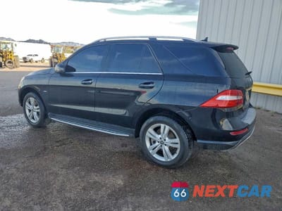 Drugie zdjęcie samochodu z przodu: 2012 MERCEDES-BENZ ML 350 4MATIC VIN:4JGDA5HB1CA059702 - miniatura