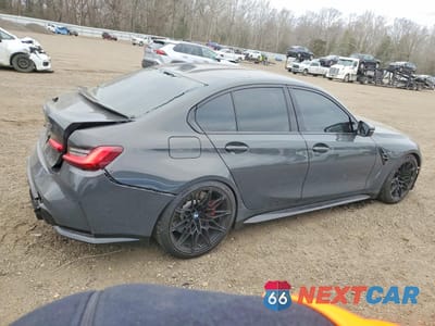 Trzecie zdjęcie samochodu z tyłu: 2025 BMW M3 COMPETITION VIN:WBS33HJ01SFT70240 - miniatura