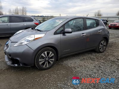 2015 NISSAN LEAF S 1N4AZ0CP6FC304546 - główne zdjęcie licytacji z USA - miniatura