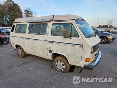 Czwarte zdjęcie samochodu z boku: 1984 VOLKSWAGEN VANAGON CAMPMOBILE VIN:WV2ZB0253EH057619 - miniatura