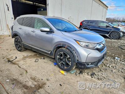 Czwarte zdjęcie samochodu z boku: 2018 HONDA CR-V TOURING VIN:7FARW2H9XJE032711 - miniatura