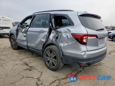 Drugie zdjęcie samochodu z przodu: 2022 HONDA PILOT SPORT VIN:5FNYF6H33NB053884 - miniatura
