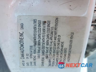 Zdjęcie 13 z 13 samochodu: 2004 SUZUKI VITARA LX VIN:2S3TD62V046100952 - miniatura