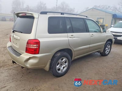 Trzecie zdjęcie samochodu z tyłu: 2001 TOYOTA HIGHLANDER VIN:JTEHF21A410016543 - miniatura