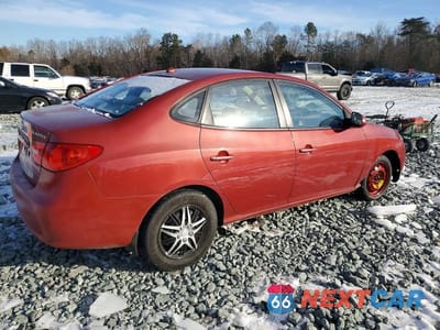 Trzecie zdjęcie samochodu z tyłu: 2009 HYUNDAI ELANTRA GLS VIN:KMHDU46D89U611676 - miniatura