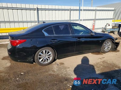 Trzecie zdjęcie samochodu z tyłu: 2014 INFINITI Q50 PREMIUM VIN:JN1BV7AP1EM681433 - miniatura