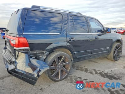 Trzecie zdjęcie samochodu z tyłu: 2016 LINCOLN NAVIGATOR SELECT VIN:5LMJJ2HT0GEL00929 - miniatura