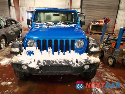 Piąte zdjęcie samochodu w środku: 2021 JEEP WRANGLER SPORT VIN:1C4GJXAN9MW855474 - miniatura