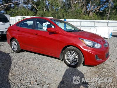 Czwarte zdjęcie samochodu z boku: 2014 HYUNDAI ACCENT GLS VIN:KMHCT4AE7EU755776 - miniatura