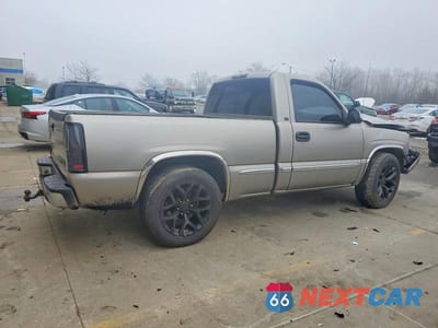 Trzecie zdjęcie samochodu z tyłu: 2001 GMC NEW SIERRA C1500 VIN:1GTEC14V41Z284237 - miniatura
