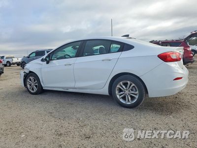 Drugie zdjęcie samochodu z przodu: 2019 CHEVROLET CRUZE LS VIN:1G1BC5SM4K7152797 - miniatura