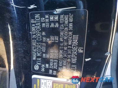 Zdjęcie 12 z 12 samochodu: 2014 KIA SOUL + VIN:KNDJP3A5XE7084001 - miniatura