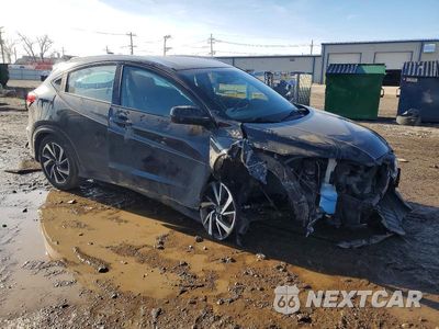 Czwarte zdjęcie samochodu z boku: 2019 HONDA HR-V SPORT VIN:3CZRU6H19KG724063 - miniatura