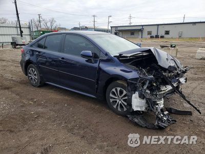 Czwarte zdjęcie samochodu z boku: 2022 TOYOTA COROLLA LE VIN:JTDEAMDE0NJ051726 - miniatura