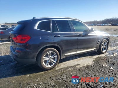 Trzecie zdjęcie samochodu z tyłu: 2019 BMW X3 SDRIVE30I VIN:5UXTR7C5XKLF36198 - miniatura