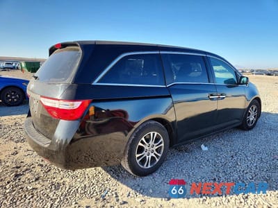 Trzecie zdjęcie samochodu z tyłu: 2013 HONDA ODYSSEY EXL VIN:5FNRL5H65DB033586 - miniatura