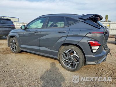 Trzecie zdjęcie samochodu z tyłu: 2024 HYUNDAI KONA N LINE VIN:KM8HA3A34RU051092 - miniatura
