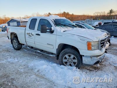 Czwarte zdjęcie samochodu z boku: 2012 GMC SIERRA K1500 SLE VIN:1GTR2VE73CZ102185 - miniatura