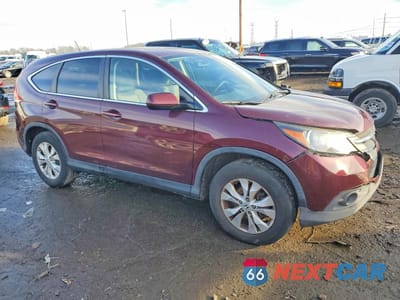 Czwarte zdjęcie samochodu z boku: 2014 HONDA CR-V EX VIN:5J6RM4H5XEL051430 - miniatura